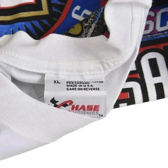 Vintage 1998 Nascar T-Shirt 50th Anniversary The Legend Continues AOP Size XL - Picture 8 of 10